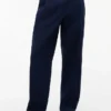 Lässige Hose aus leichter Seersucker-Wollmischung Lässige Hose aus leichter Seersucker-Wollmischung