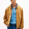 Lässige Motorradjacke aus Wildleder Lässige Motorradjacke aus Wildleder
