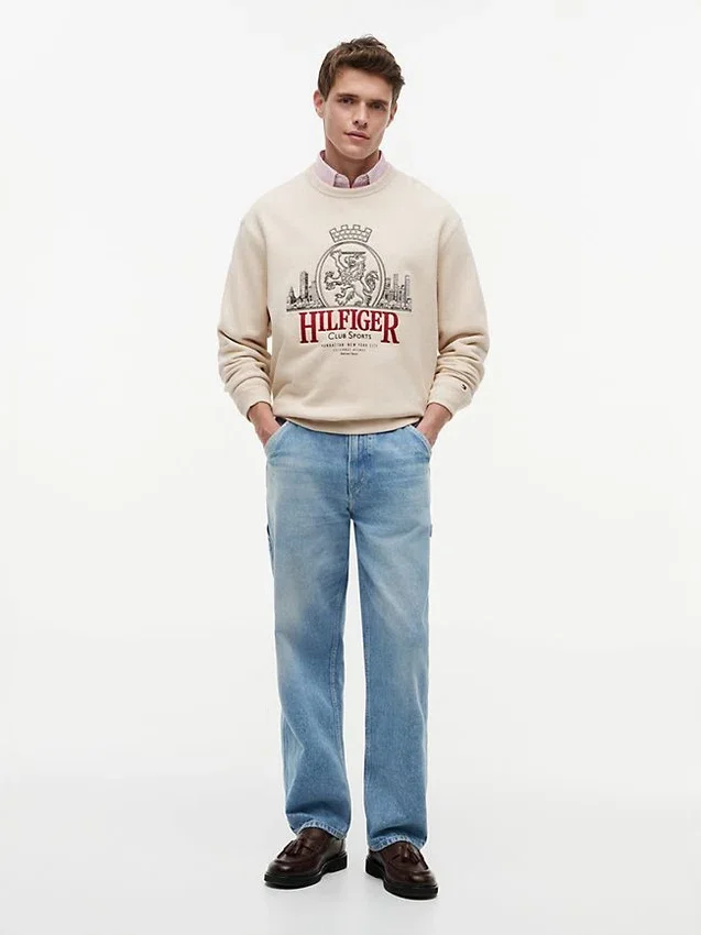 Lässige Straight-Fit-Carpenter-Jeans Lässige Straight-Fit-Carpenter-Jeans