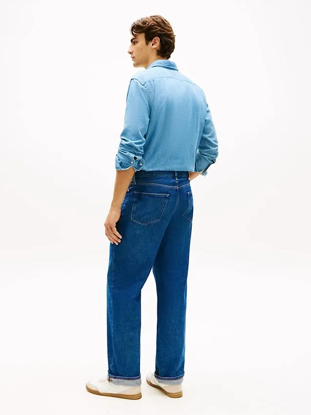 Lässige Straight-Jeans Lässige Straight-Jeans