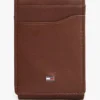 Magnetische Brieftasche aus genarbtem Leder