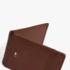 Magnetische Brieftasche aus genarbtem Leder