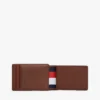 Magnetische Brieftasche aus genarbtem Leder
