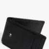 Magnetische Brieftasche aus genarbtem Leder