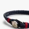 Maritimes geflochtenes Lederarmband