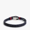 Maritimes geflochtenes Lederarmband