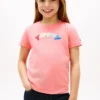 Mehrfarbiges T-Shirt mit Logo für Kinder Mehrfarbiges T-Shirt mit Logo für Kinder