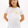 Mehrfarbiges T-Shirt mit Logo für Kinder Mehrfarbiges T-Shirt mit Logo für Kinder