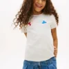 Mehrfarbiges T-Shirt mit Logo für Kinder Mehrfarbiges T-Shirt mit Logo für Kinder