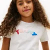 Mehrfarbiges T-Shirt mit Logo für Kinder Mehrfarbiges T-Shirt mit Logo für Kinder