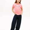 Mehrfarbiges T-Shirt mit Logo für Kinder Mehrfarbiges T-Shirt mit Logo für Kinder