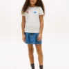 Mehrfarbiges T-Shirt mit Logo für Kinder Mehrfarbiges T-Shirt mit Logo für Kinder