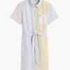 Mehrstreifiges Oxford-Hemdkleid Mehrstreifiges Oxford-Hemdkleid