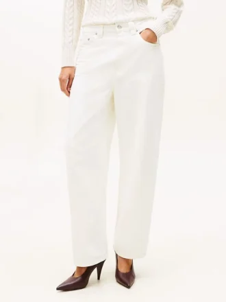 Mid-Rise Barrel Jeans