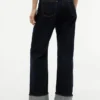 Mid-Rise Selvedge Loose Straight Jeans