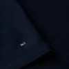 Midi-Kleid aus verschiedenen Materialien mit halben Ärmeln Midi-Kleid aus verschiedenen Materialien mit halben Ärmeln
