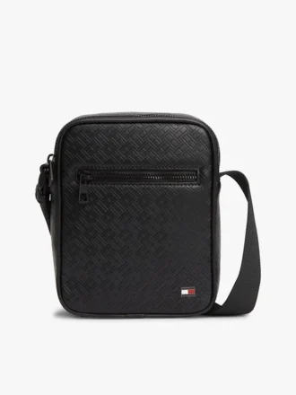 Mini-Reporter-Tasche mit durchgehendem Flaggenlogo