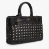 Mini-Tasche aus gewebtem Leder