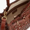 Mini-Tasche aus gewebtem Leder