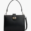 Mini-Umhängetasche mit Monogramm-Verschluss Mini-Umhängetasche mit Monogramm-Verschluss