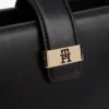 Mini-Umhängetasche mit Monogramm-Verschluss Mini-Umhängetasche mit Monogramm-Verschluss