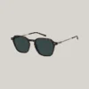 Moderne ovale Sonnenbrille im Prep-Stil Moderne ovale Sonnenbrille im Prep-Stil