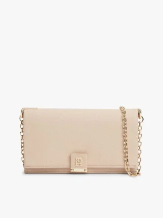 Monogram Clasp Chain Strap Crossbody Bag