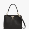 Monogram Clasp Medium Satchel Bag Monogram Clasp Medium Satchel Bag