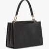 Monogram Clasp Medium Satchel Bag Monogram Clasp Medium Satchel Bag