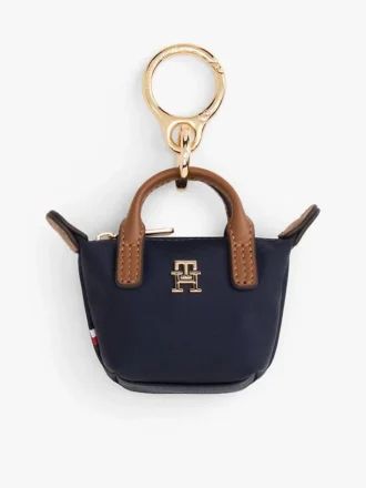 Monogramm-Geldbörse als Taschenanhänger