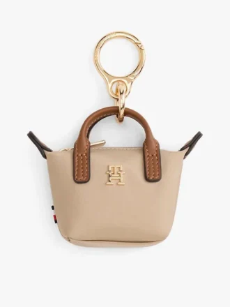 Monogramm-Geldbörse als Taschenanhänger