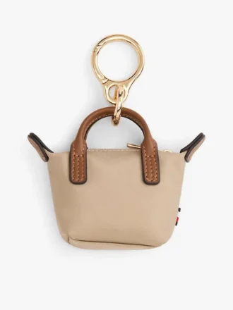 Monogramm-Geldbörse als Taschenanhänger