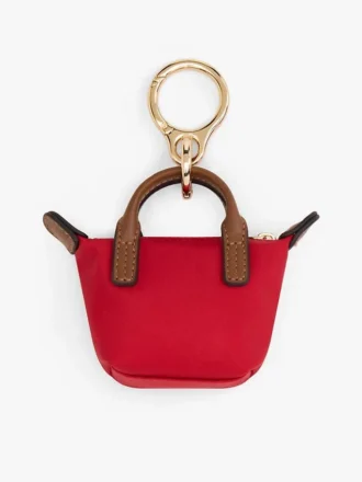 Monogramm-Geldbörse als Taschenanhänger