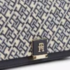 Monogramm-Verschluss Jacquard-Kette Umhängetasche Monogramm-Verschluss Jacquard-Kette Umhängetasche