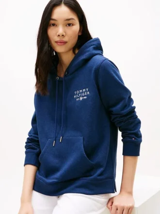 Monotype Logo Hoodie in Melange