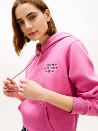 Monotype Logo Hoodie in Melange