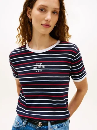 Monotype Logo Ringer-T-Shirt