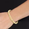 Monotype Metallperlenarmband