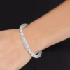 Monotype Metallperlenarmband