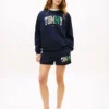 Multicolor Varsity Tommy Logo Sweatshorts Multicolor Varsity Tommy Logo Sweatshorts