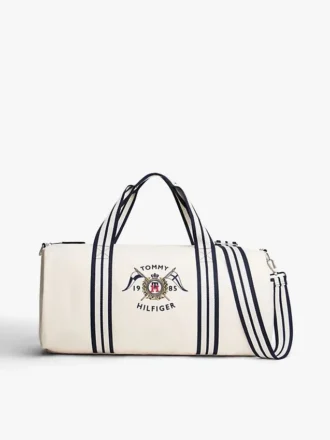 Nautical Crest Canvas-Reisetasche