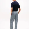 New York Label Glen Plaid Leinen-Hose New York Label Glen Plaid Leinen-Hose