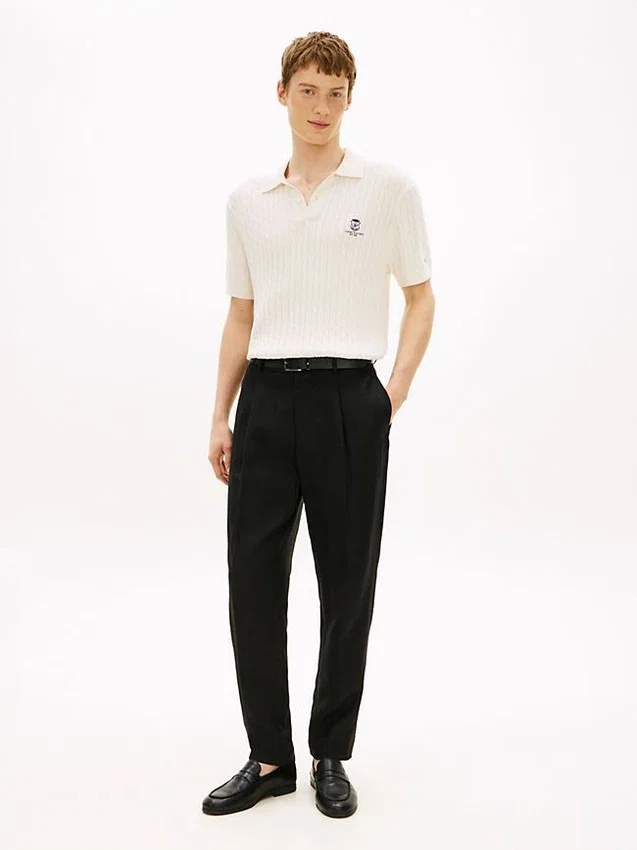 New York Label Tailored Linen Hose New York Label Tailored Linen Hose