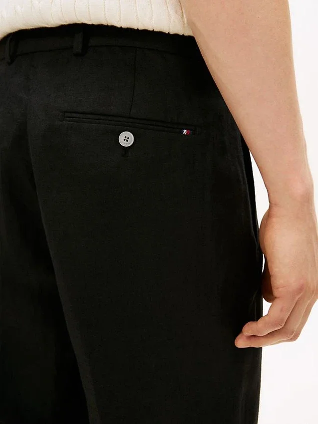 New York Label Tailored Linen Hose New York Label Tailored Linen Hose