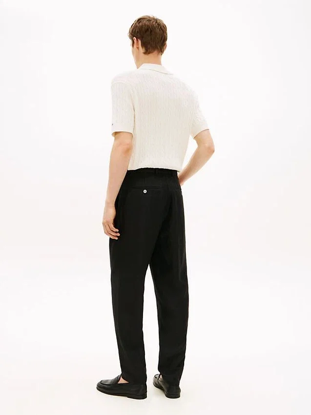 New York Label Tailored Linen Hose New York Label Tailored Linen Hose