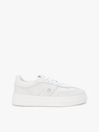 Platform-Leder-Court-Sneaker