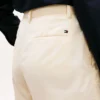 Plissierte Popeline-Shorts