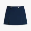 Plissierter Minirock aus Twill Plissierter Minirock aus Twill