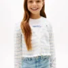 Pointelle-Strickjacke für Kinder