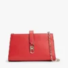 Polierte Monogramm-Umhängetasche mit Kette Polierte Monogramm-Umhängetasche mit Kette